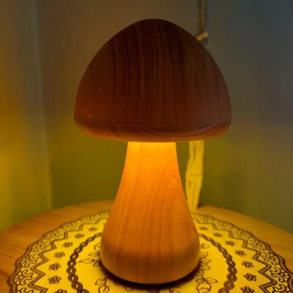 Touch LED Desk Lamp in Mushroom Shape — Study & Desk Lighting, Xiao--Xiao