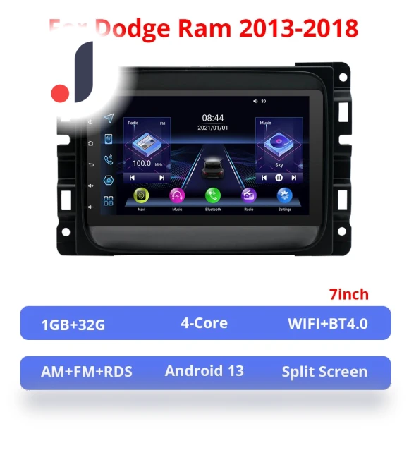 7-inch Android 13 Car Stereo — Stereo Receivers, NAVIGUIDE Car Life
