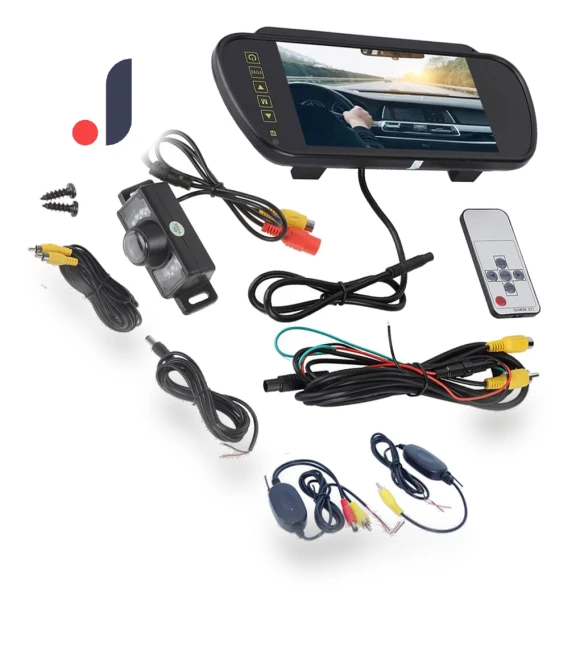 Car Rearview Mirror with Camera — Rearview Safety Systems, JOHO