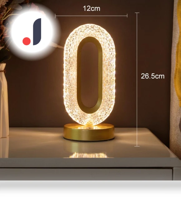 Crystal LED Desk Lamp — Desk & Table Lighting, Binchi Lighting Appliances