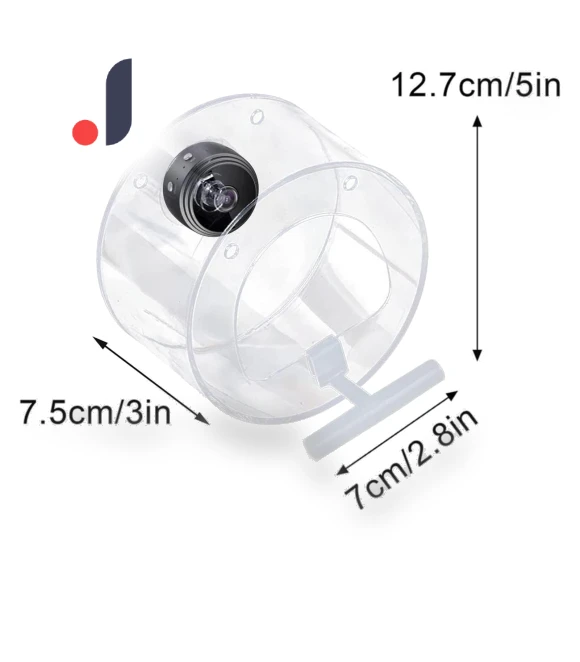 Lightweight Camera-Equipped Energy-Saving Bird Feeder Set — Backyard Birding, Pet park