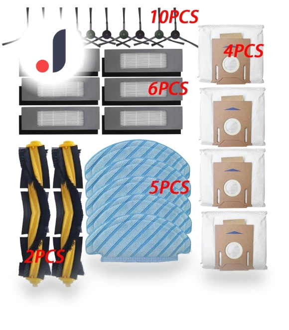 Main/Side Brush for Robot Vacuum Cleaner — Smart Cleaning Robots, ECOVACS