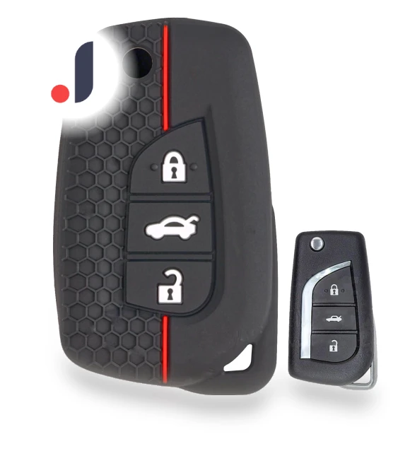 Silicone Remote Control Smart Car Key Fob Cover — Key Holders & Accessories, Cars Auto Home