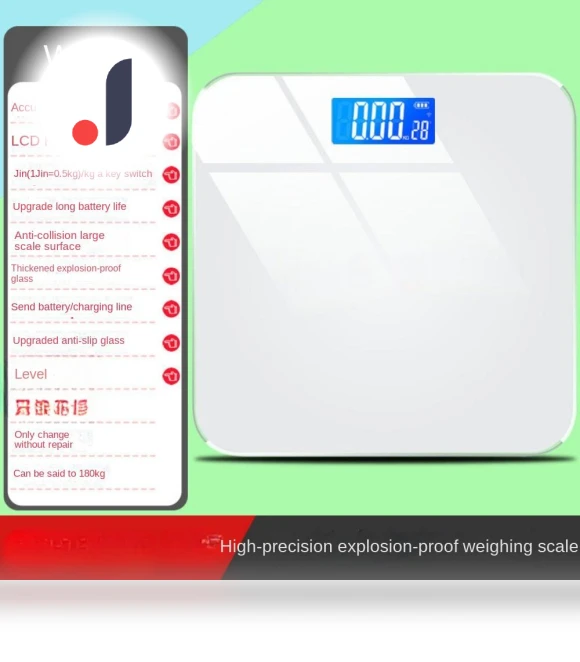 Smart Bluetooth Body Fat Scale — Body Composition Analysis, Winter Gloves