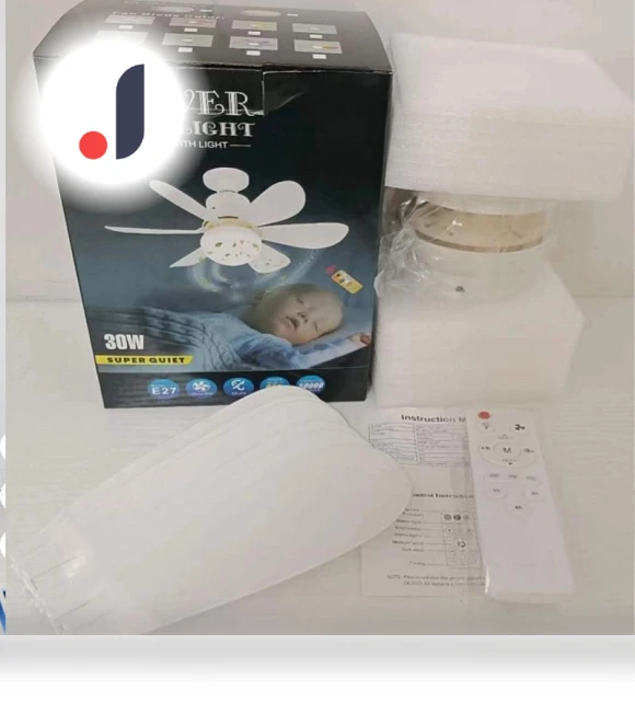Smart Flower-shaped Fan — Ceiling Fans, Crown Global