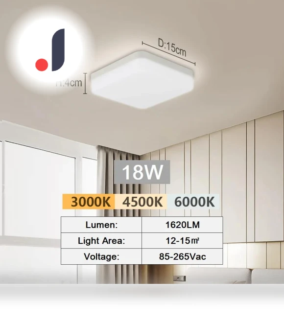 Smart LED Ceiling Light — Overhead Lighting, Cosy Homes