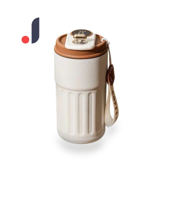 Smart Temperature Display Vacuum Flask — Travel Drinkware, VVGUOWEI