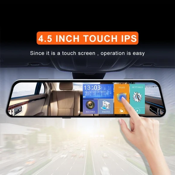 Touchscreen Dash Cam with Starlight Camera — Dashboard Cameras, Cars Auto Home