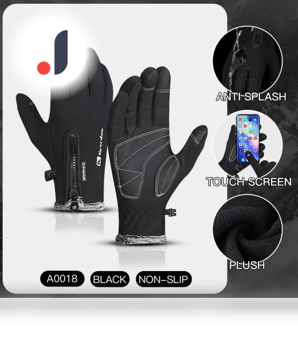 Winter Ski Gloves with Touchscreen — Gloves & Mittens, Freedom Outdoors