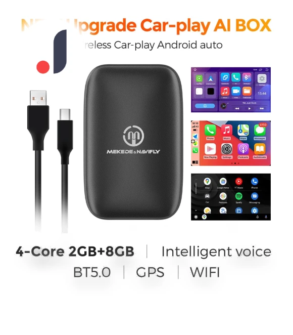 Wireless Carplay Android Auto Adapter — Stereo Receivers, JOHO - CarGear