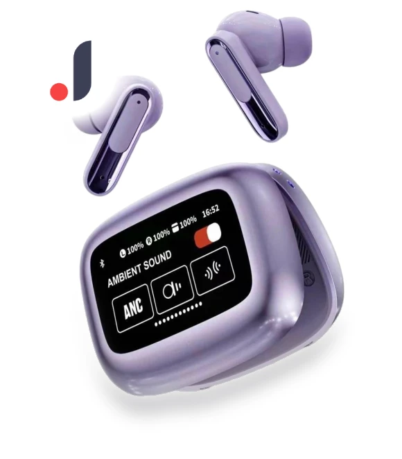 Wireless Earbuds with ANC Noise Cancellation — In-Ear Headphones, Junmaocun