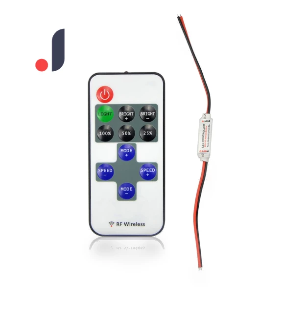Wireless RF LED Dimmer Controller — Remote Controls, AIMINGTE Light Accessories