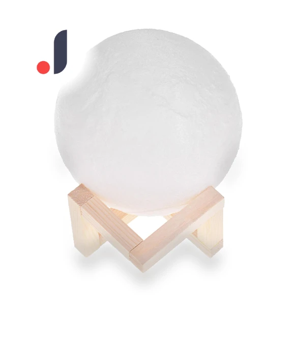 3D Moon Lamp — Night Lights, TOP MALL-004