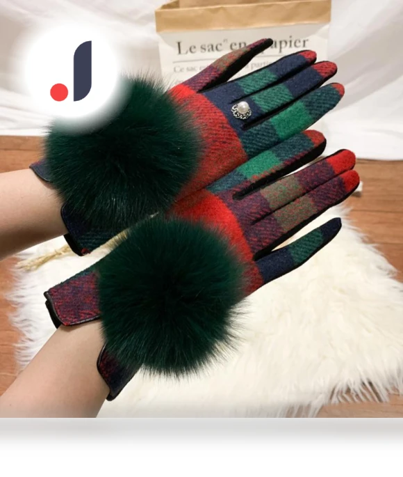 Cashmere Gloves with Touchscreen — Arm Warmers, Factory Discount Outlet