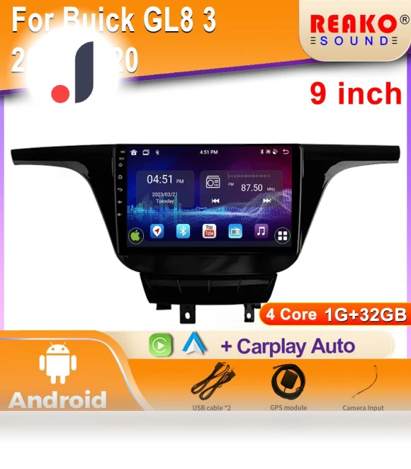 IPS Touchscreen Multimedia Video Player with GPS Navigation — Stereo Receivers, Reakosound