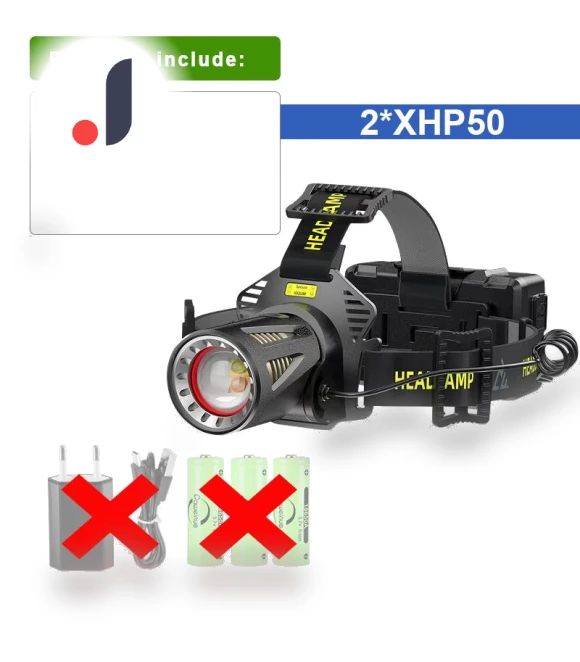 LED Touch Flashlight XHP50 — Flashlights, Factory Discount Outlet