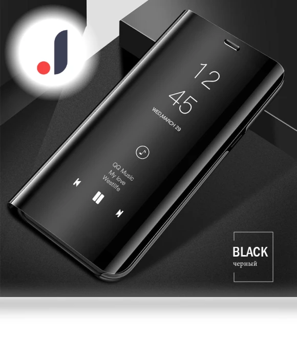 Luxury Smart Mirror Flip Cover — Screen Protectors, CASE-FE1