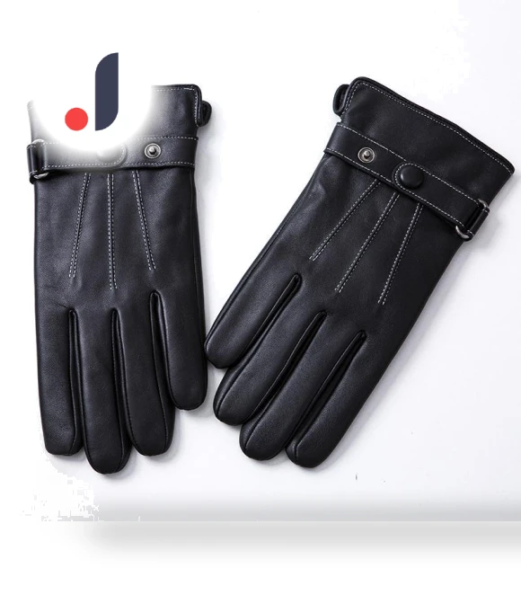 Men's Touchscreen Leather Gloves — Cold Weather Gloves, Dress U Up Fashion