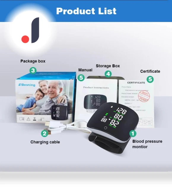 Rechargeable Voice Sphygmomanometer — Blood Pressure Monitors, SDS001