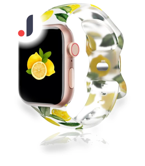Silicone Strap with Print for Smartwatches — Bands, Accessories for smartwatch