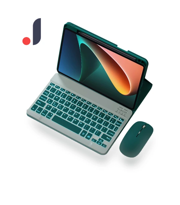 Wireless Bluetooth Keyboard with Backlight and Mouse — Keyboard Cases, Glasses