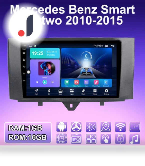 Android Carplay Car Radio — Stereo Receivers, ABMOSQ