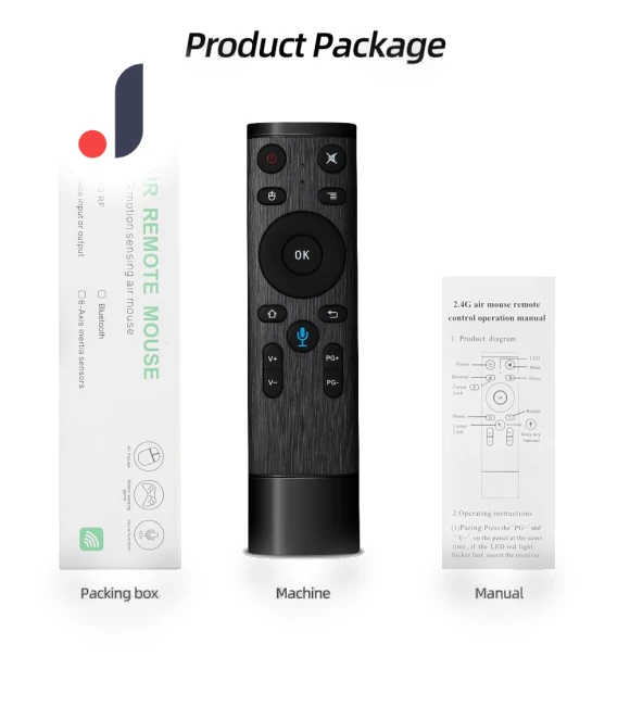 Bluetooth Wireless Voice Remote Control Air Mouse — Remote Controls, Popular House