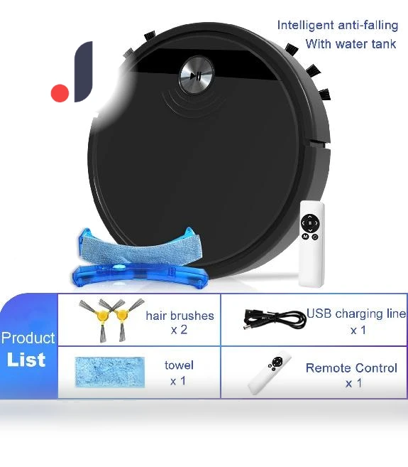 Robot Vacuum Cleaner 3-in-1 with APP Control — Smart Cleaning Robots, Refreshing Home
