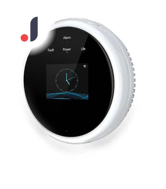 Smart WiFi LCD Gas Leak Detector — Gas Safety Equipment, baihe