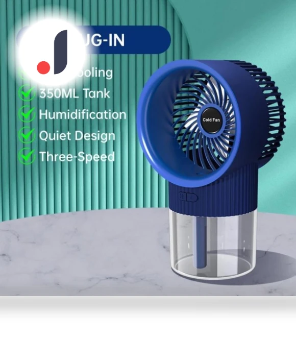 USB Humidifying Fan — Portable USB Fans, Factory Discount Outlet