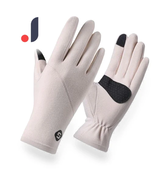 Winter Thermal Windproof Velvet Gloves — Cold Weather Gloves, CAR SHOW