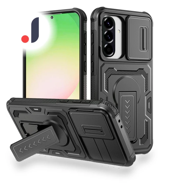 Case with Sliding Lens Cover and Stand — Phone Accessories, Smartwatch 2025