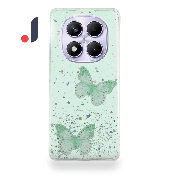 Epoxy PVC Butterfly TPU Aesthetics Phone Cover — Mobiles, Smartwatch 2025