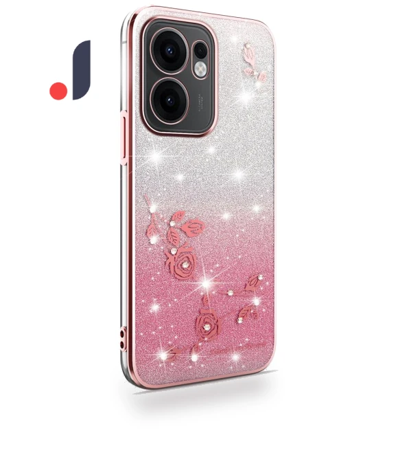 Flower TPU Flexible Gradient Phone Cover — Phone Accessories, KADEM