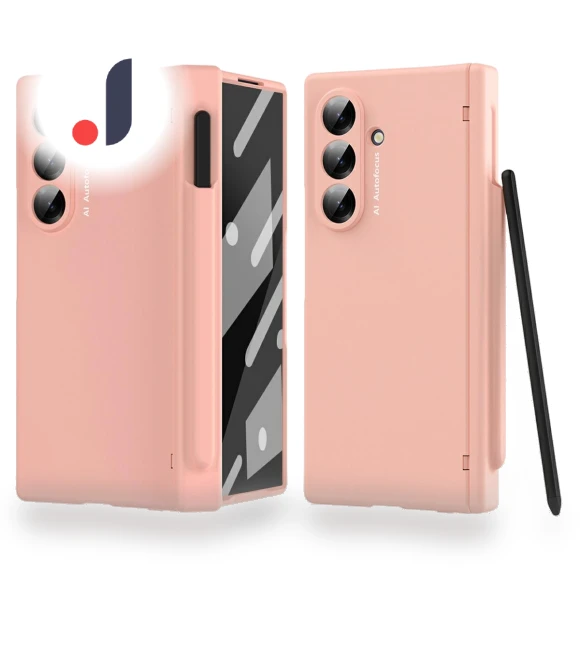 Hinge Protection PC Phone Cover with Stylus Slot — Screen Protectors, Smartwatch 2025