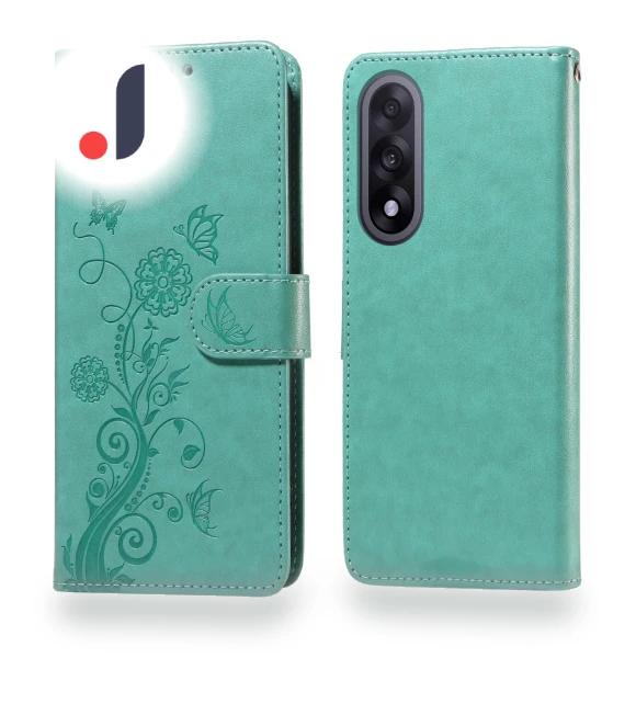 Leather Case with Butterfly and Flower Embossing — Phone Accessories, Smartwatch 2025