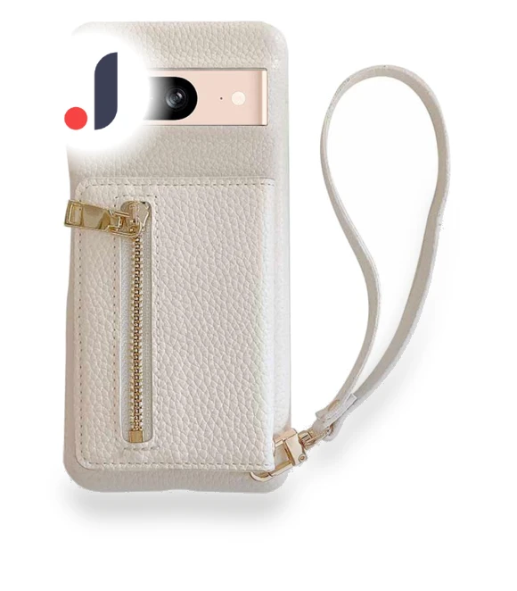 Leather Case with Card Slots and Wrist Strap — Phone Accessories, Smartwatch 2025