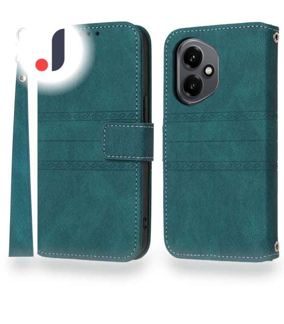 Leather Imprinted Phone Cover with Wrist Strap — Smartwatch Protectors, Smartwatch 2025