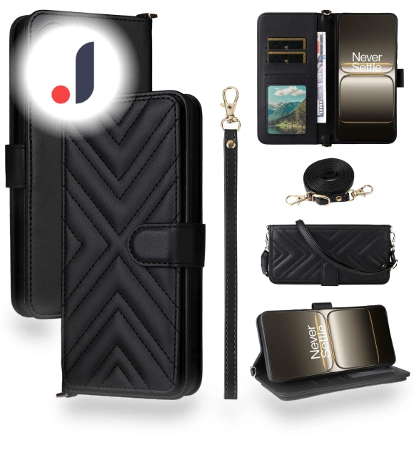 Leather Phone Case with Shoulder/Wrist Strap — Phone Accessories, Smartwatch 2025