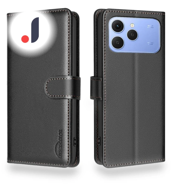 Leather Wallet Case with RFID Blocking — Flip Cases, Smartwatch 2025