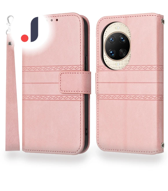 Leather Wallet Case with Wrist Strap — Basic Cases, Smartwatch 2025