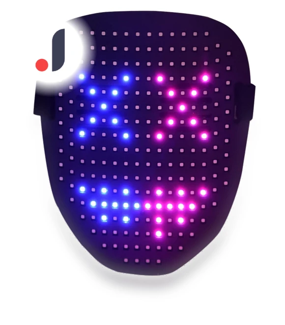 LED Gesture Mask — Masks, Perseverance