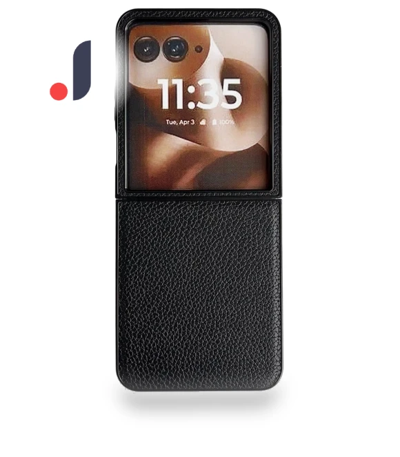 Litchi Texture PU Leather+PC Foldable Phone Cover — Basic Cases, Smartwatch 2025