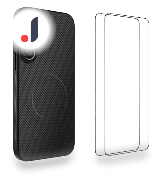 Magnetic Case with Carbon Fiber Texture — Phone Accessories, Smartwatch 2025