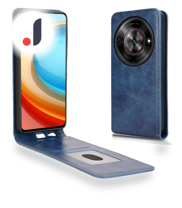 Magnetic Vertical Flip Leather Phone Case with Card Slot — Flip Cases, Smartwatch 2025