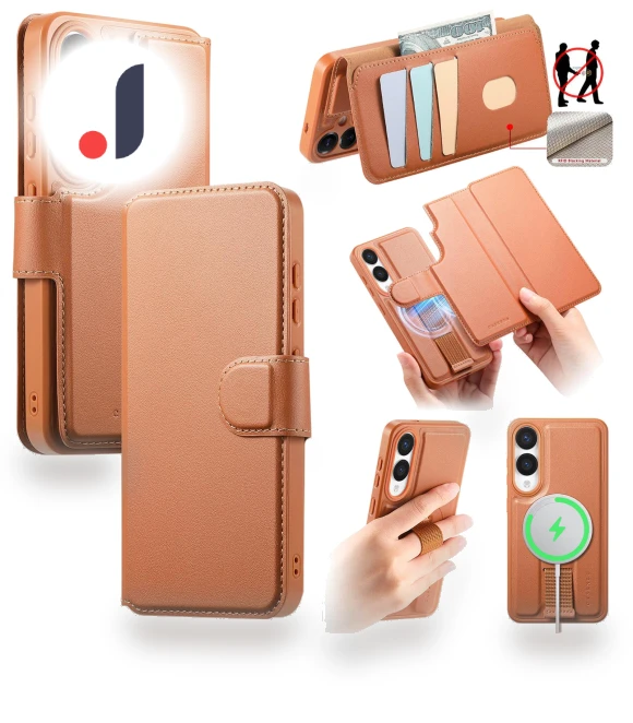 Magnetic Wallet Case — Flip Cases, CASENEO