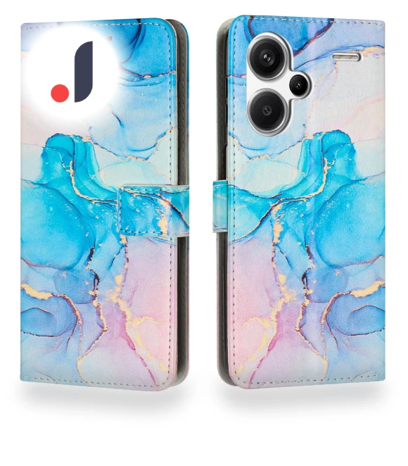 Marble Pattern PU Leather Wallet Case with Wrist Strap — Basic Cases, Smartwatch 2025