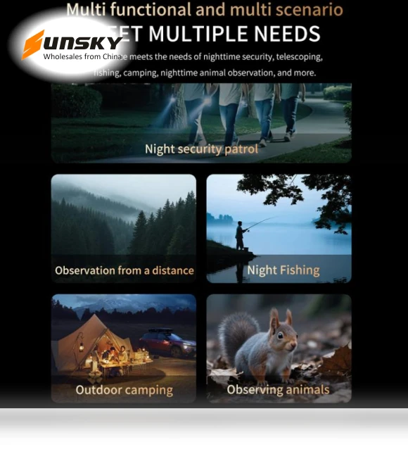Mini 4K HD Outdoor Night Vision Scope — Binoculars & Goggles