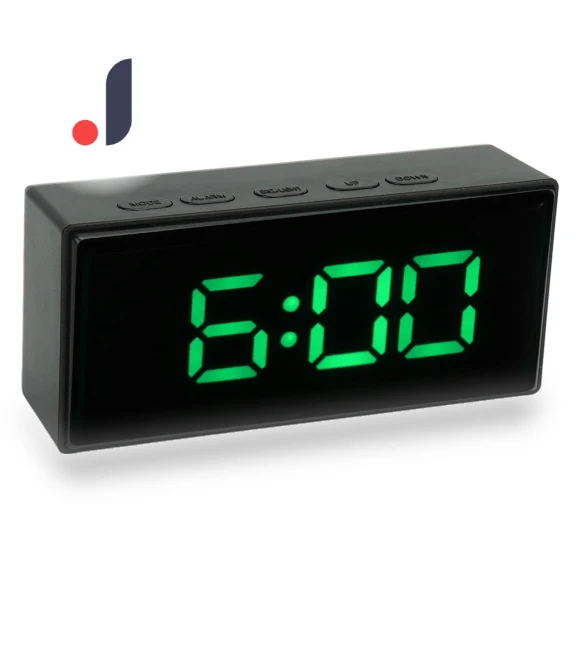 Mirror Digital Alarm Clock with Light Sensor — Alarms & Clocks, GoolRC