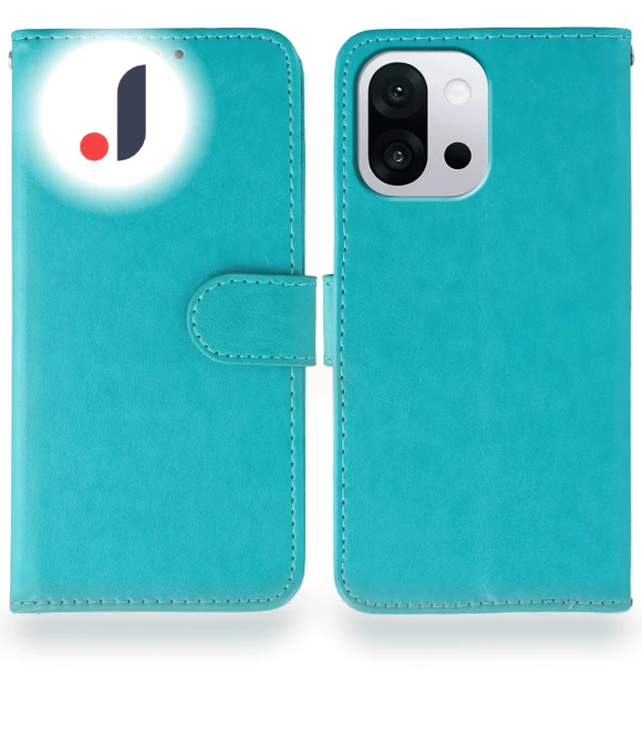 PU Leather Flip Wallet Phone Cover with Strap — Flip Cases, Smartwatch 2025